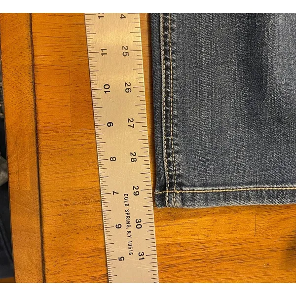 BKE Jeans Payton Straight Medium Wash Denim 27” The Buckle Low Rise 29.5”inseam - Image 9