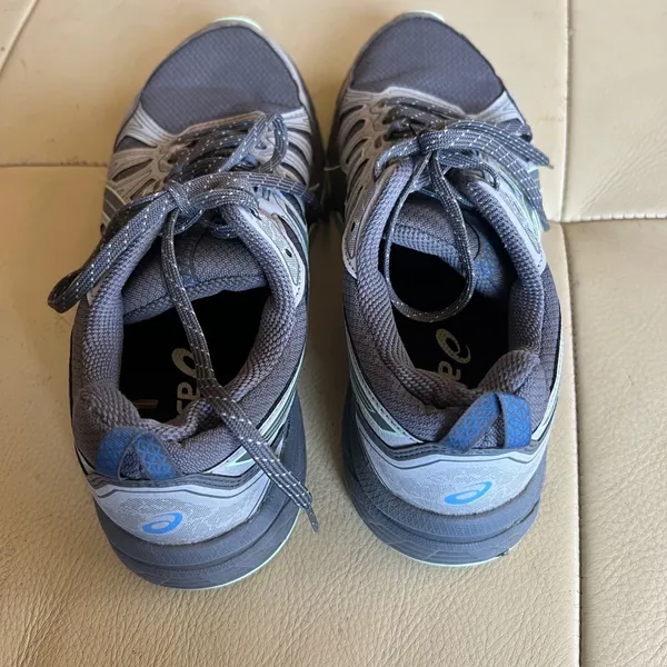 ASICS Gel-Venture 7 Womens Trail Running‎ Shoes Grey Mint 1012A477 Size 9.5 Wide - Image 7