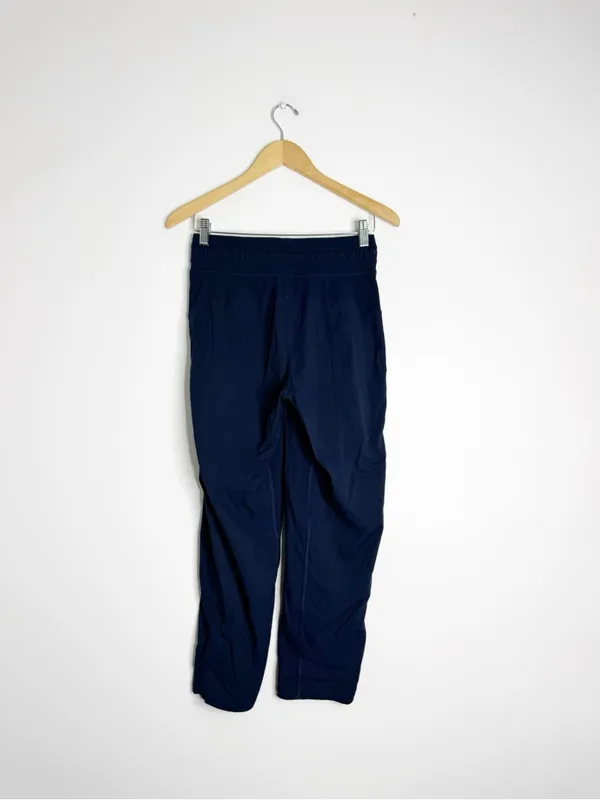 Lululemon Dance Studio Crop Pants Size 4 Navy Blue 26” Inseam - Image 6