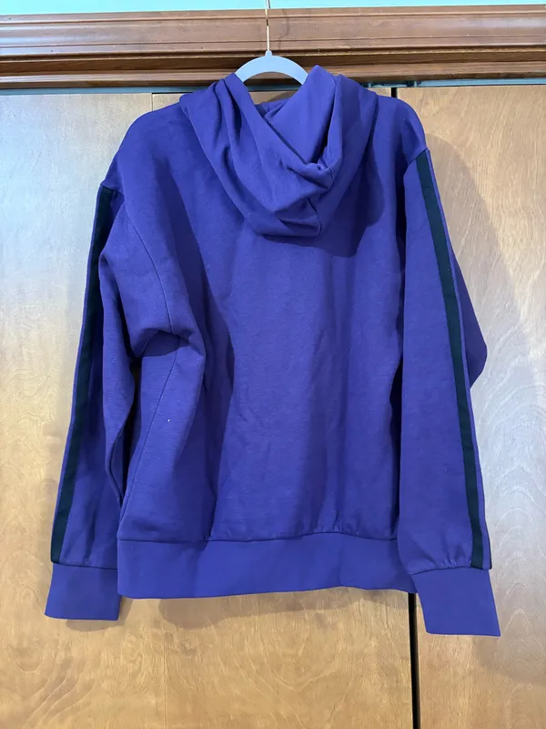 Purple adidas hoodie - Image 4
