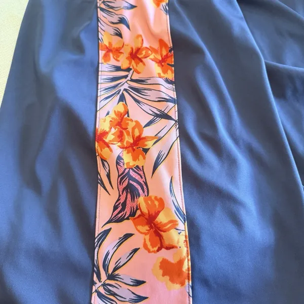 Tommy Bahama Golf Skort Womens M Navy Pink Floral Athletic Stretch Tennis - Image 7