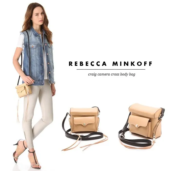 Rebecca Minkoff Craig Camera Crossbody Bag Studded Tassel Boho Chic Small - Image 4