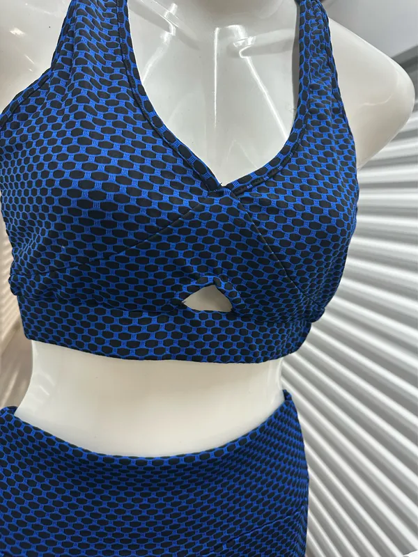 Buttlift pants with top set Blue - Image 4