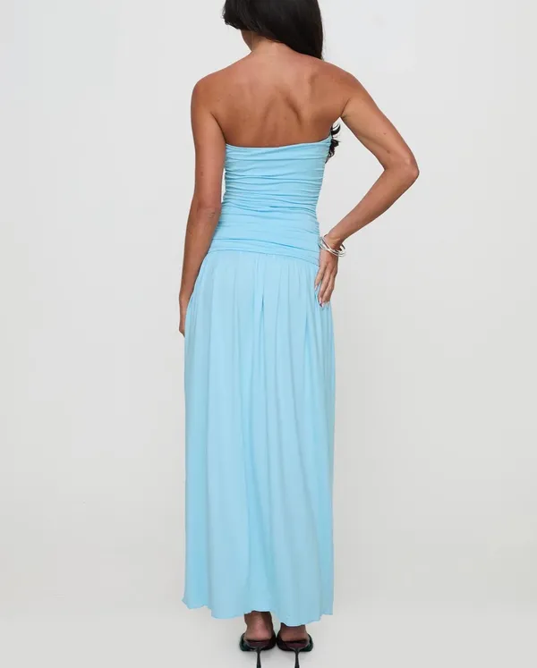 Princess Polly Maxi Dress Blue Petite - Image 2