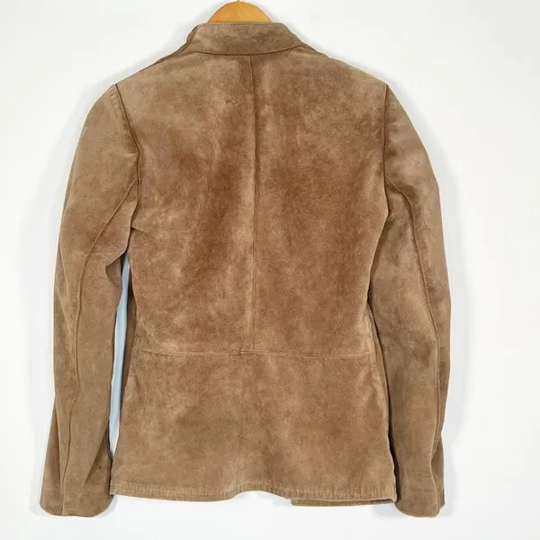 Vintage 70's Gary Gordon Outerwear Tan Suede Leather Jacket Coat Womens XS - Image 7