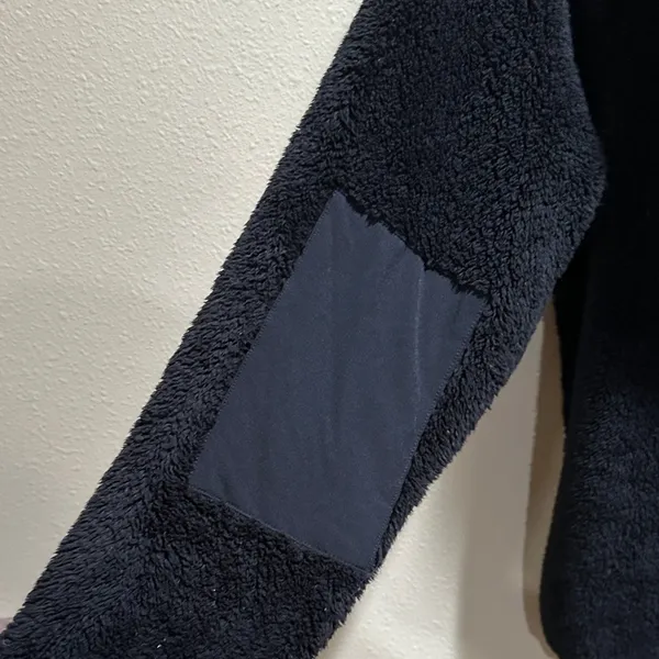 TNA size small Black Plush Hooded Jacket - Image 7