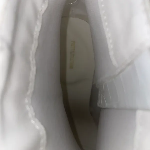 PrettyLittleThing White Croc Bethati Ankle Boots - Image 9