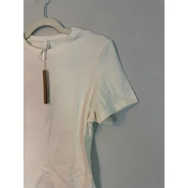 Skims Cotton Jersey Sz L Short Sleeve T-shirt Marble NWT - Image 13