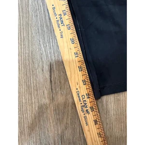 OFFLINE by Aerie Real Me Xtra 7/8 Leggings Black Crossover Twist Front Large L - Image 3