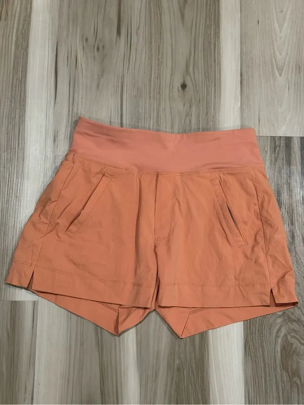 Athleta Trekkie North Shorts Orange Women’s 0 - Image 2