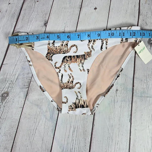 Aerie Cat Animal Print Knot Bikini Bottom‎ XS NWT - Image 9