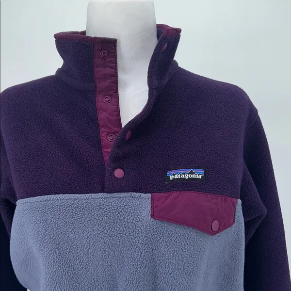 Patagonia Women's Lightweight Synchilla Snap-T Fleece Pullover Size Small - Image 4