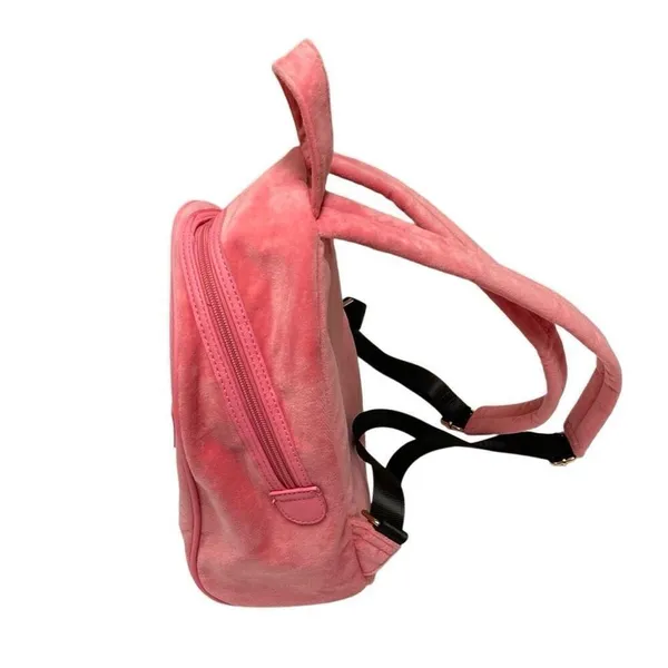 Juicy Couture Big Spender Velour Medium Sized Backpack‎ Pink Lemonade￼ - Image 9