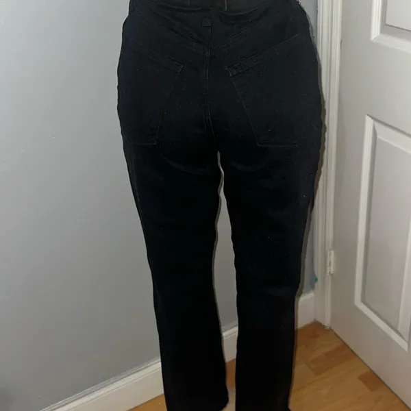 Abercrombie & Fitch Black Ultra High Rise Pants - Image 4