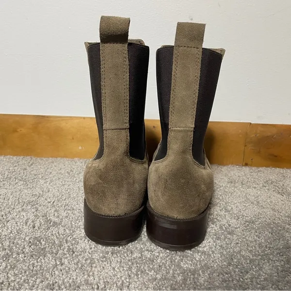 Emanuele Crasto‎ Tan/taupe Chelsea Boots Women’s size EU 39/US 8-8.5 - Image 9