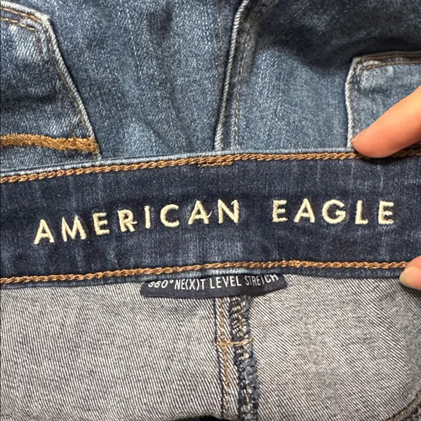 American Eagle 360NE(X)T Level Stretch Hi-Rise Jegging Jeans Distressed size 6 - Image 12