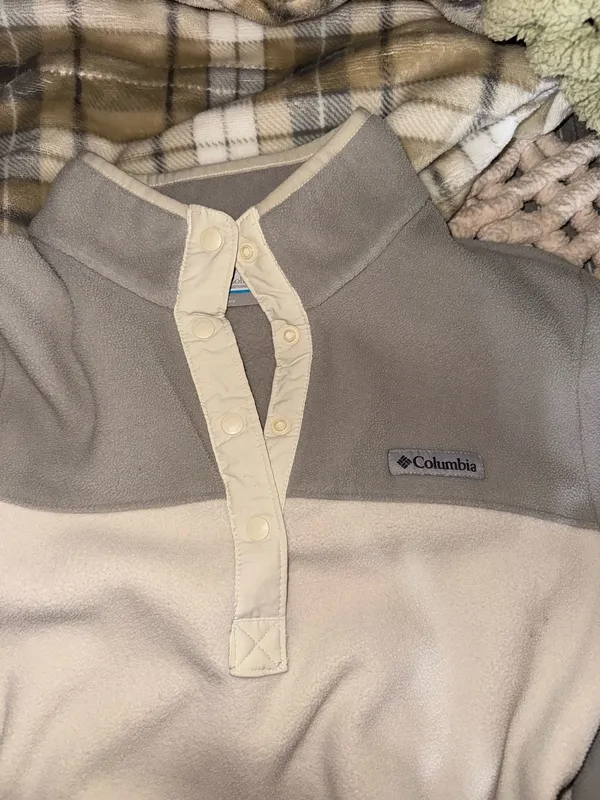 Columbia Button-Up Half Fleece Grey  - Image 2
