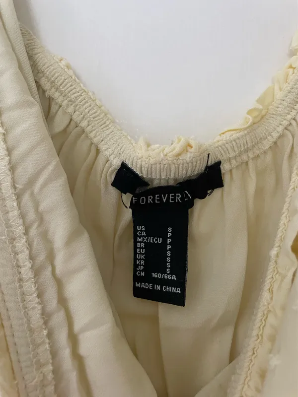 Forever 21 Yellow Romper - Image 3