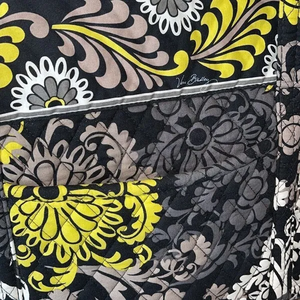 Vera Bradley Womens Retired Baroque Print Quilted Large Travel Tote Handbag Mult - Image 6