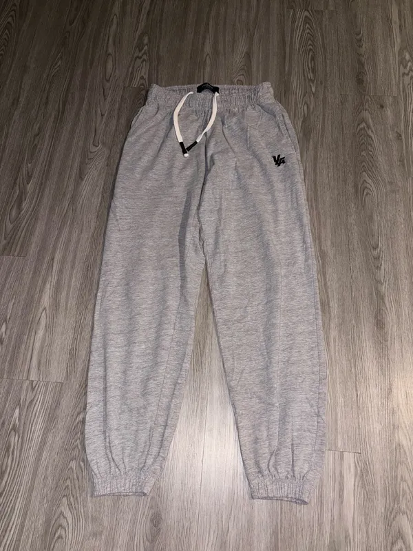 Young LA Gray Heather Sweatpants Size M - Image 3