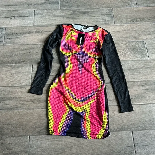 SHEIN sxy heat map mini dress - Image 2