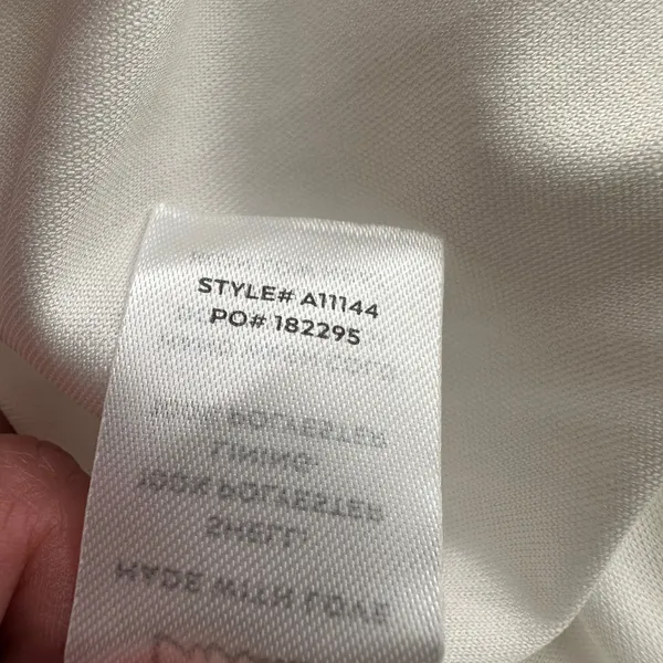 Lulus Women L White Tulle Swiss Dot Strapless Tiered Midi Dress NEW Romantic - Image 13