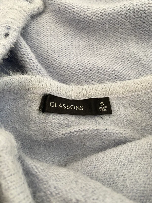 Glassons Blue Fuzzy Sweater Set - Image 2