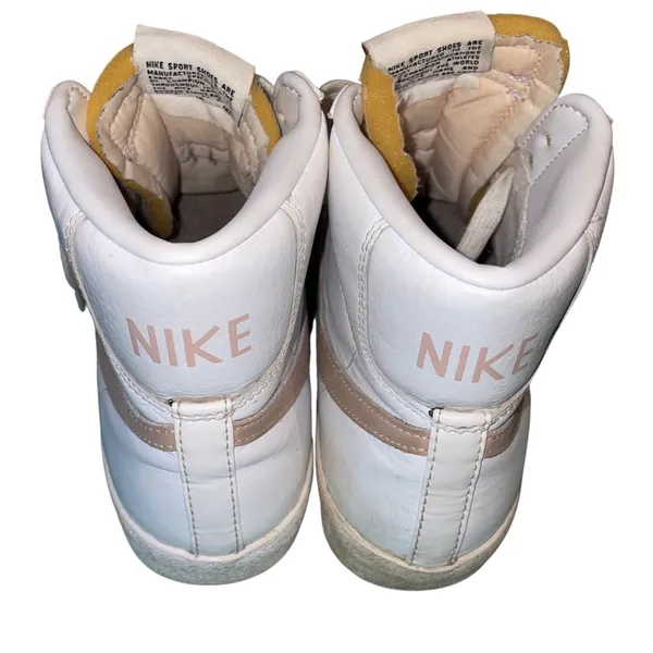 Nike Blazer Mid '77 White Suede High Top Sneakers Women's US 8 CZ5063-100 - Image 3