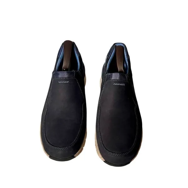 Women's Clarks Wave Plateau Navy Nubuck Size 8.5 - Image 2