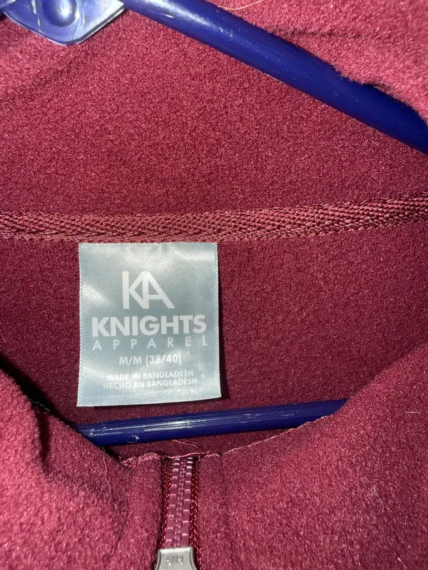 Knights Apparel Virginia tech fleece quarter zip - Image 2