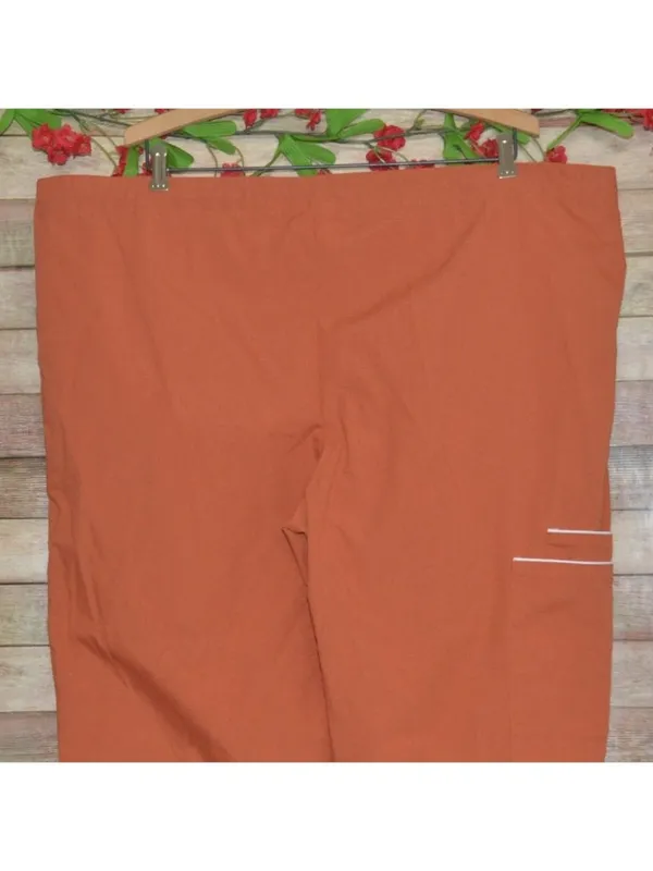 Texas Longhorns Scrub Pants Large Burnt Orange UT Medical Drawstring Unisex - Image 6