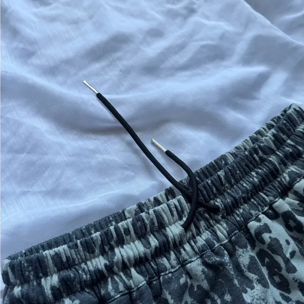 Best Lucky Wide Leg Leopard Print Sweatpants - Image 5