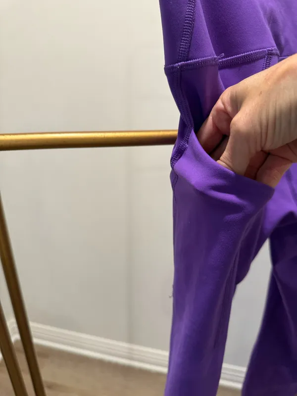 Lululemon Leggings purple size 6 - Image 6