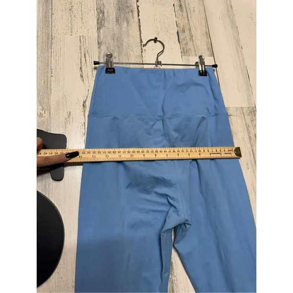 Blue work out leggings Blue - Image 10