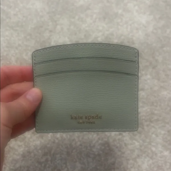 Kate Spade Mint Green/Blue Card Holder New Without Tags - Image 5