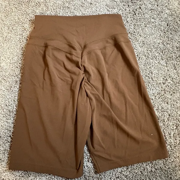 Gymshark Whitney Cycling Shorts brown Size medium - Image 2