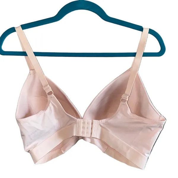 DKNY Nude T-Shirt Bra XL Beige‎ Smooth Full Coverage Bra - Image 2