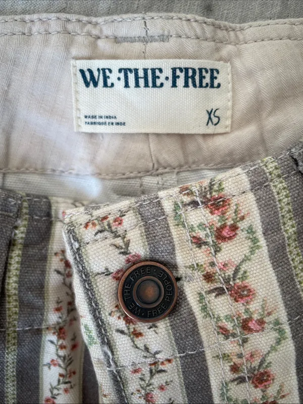 We the Free Cargo Supersonic Stripe Pants Size XS - Image 4