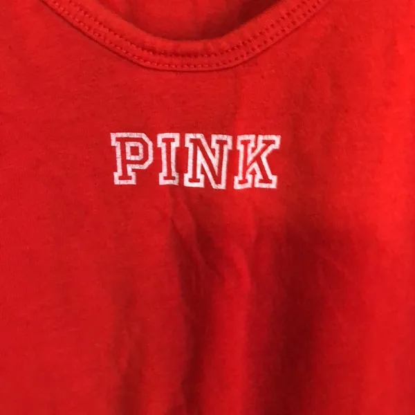 Victoria’s Secret PINK "Very Independent" Patriotic Bodysuit Red Medium - Image 7