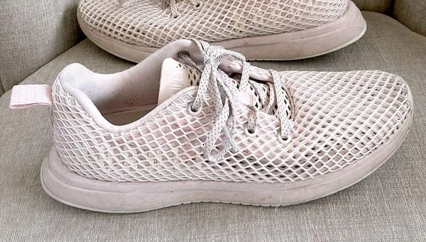 NoBull Baby Pink Knit Runner Shoes - Image 4