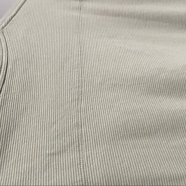 French Connection Ribbed Cotton Tee – Size L - Image 6