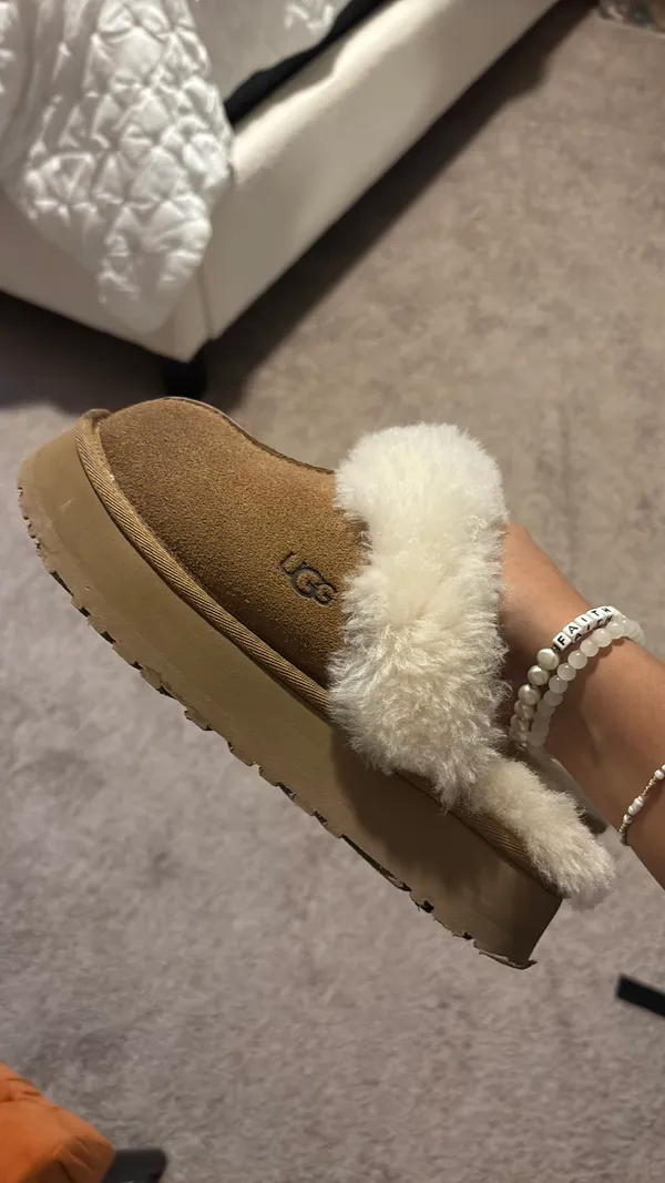 UGG Slippers Platform Disquette Chestnut - Image 9