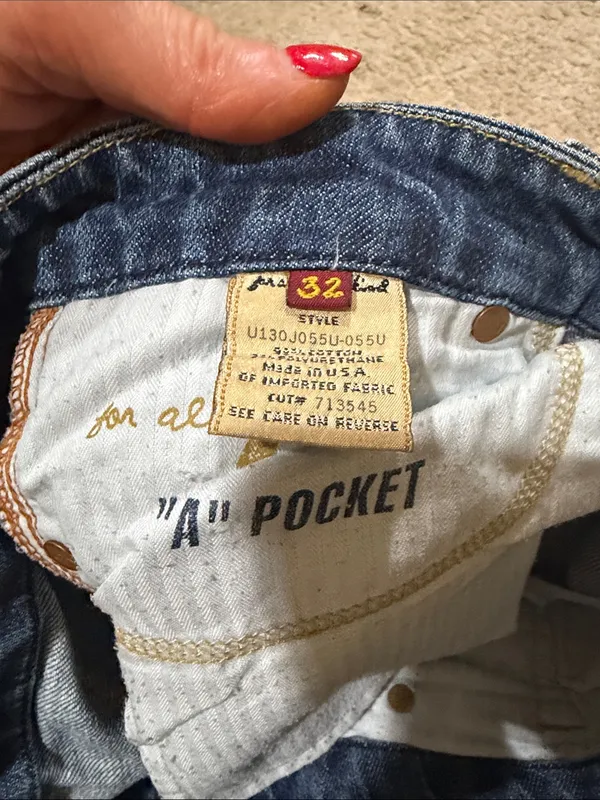 7 For All Mankind Women's “A” pocket Jeans - EUC - Image 2