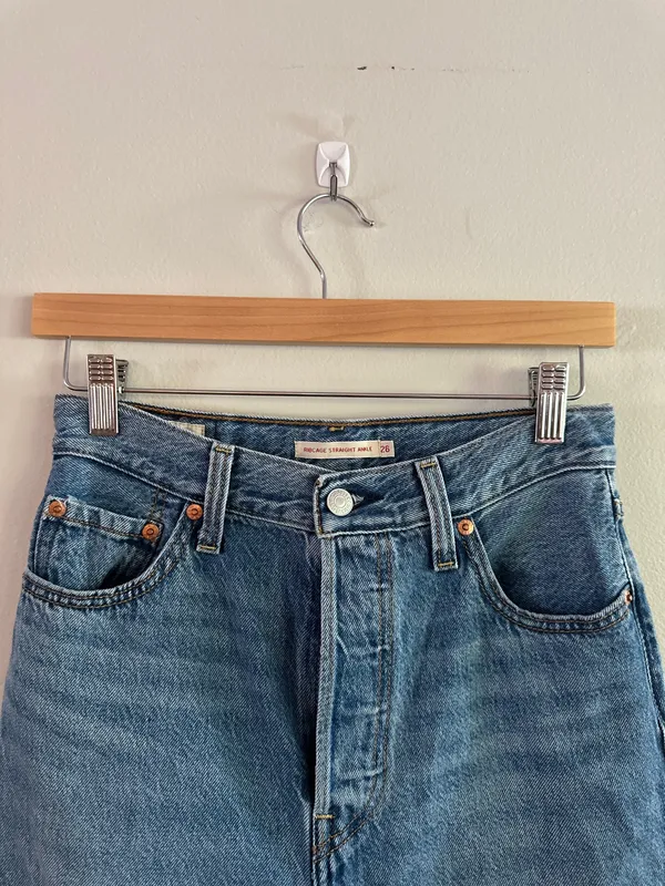 Levi’s Ribcage Ankle Jeans Straight - Image 6