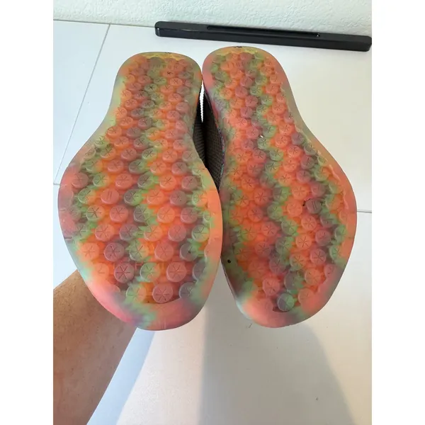 NOBULL Trainer Shoes Women 5.5 SuperFabric‎ Geometric Neon Low Top Sneakers - Image 3
