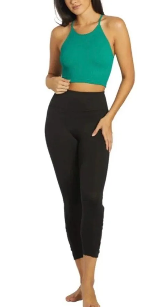 Free People movement Happiness Runs Crop Tank Green emerald XS S - Image 3