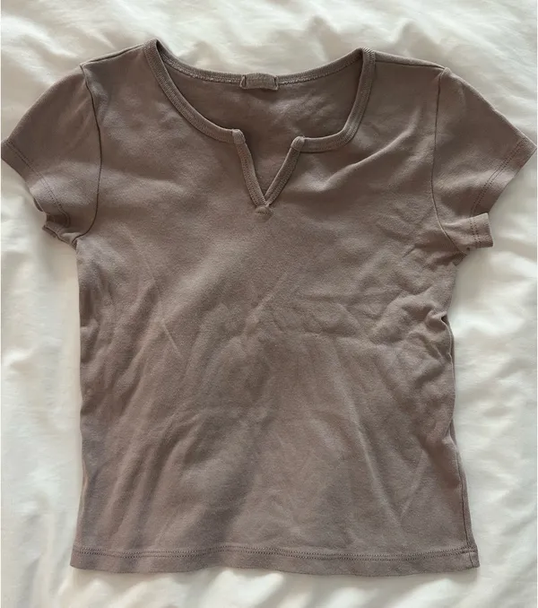John Galt Ashlyn Notch Tee - Image 2