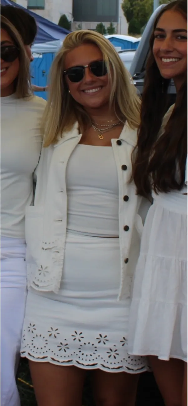 Chelsea & violet White denim matching set  - Image 5