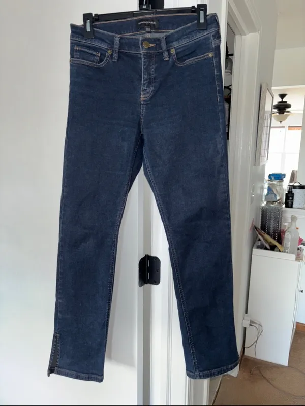 Banana Republic High Rise Slim Straight Ankle Jeans 2/26 - Image 2