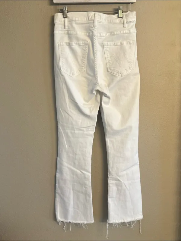 MOTHER Hustler Ankle‎ Fray Jeans - Image 7